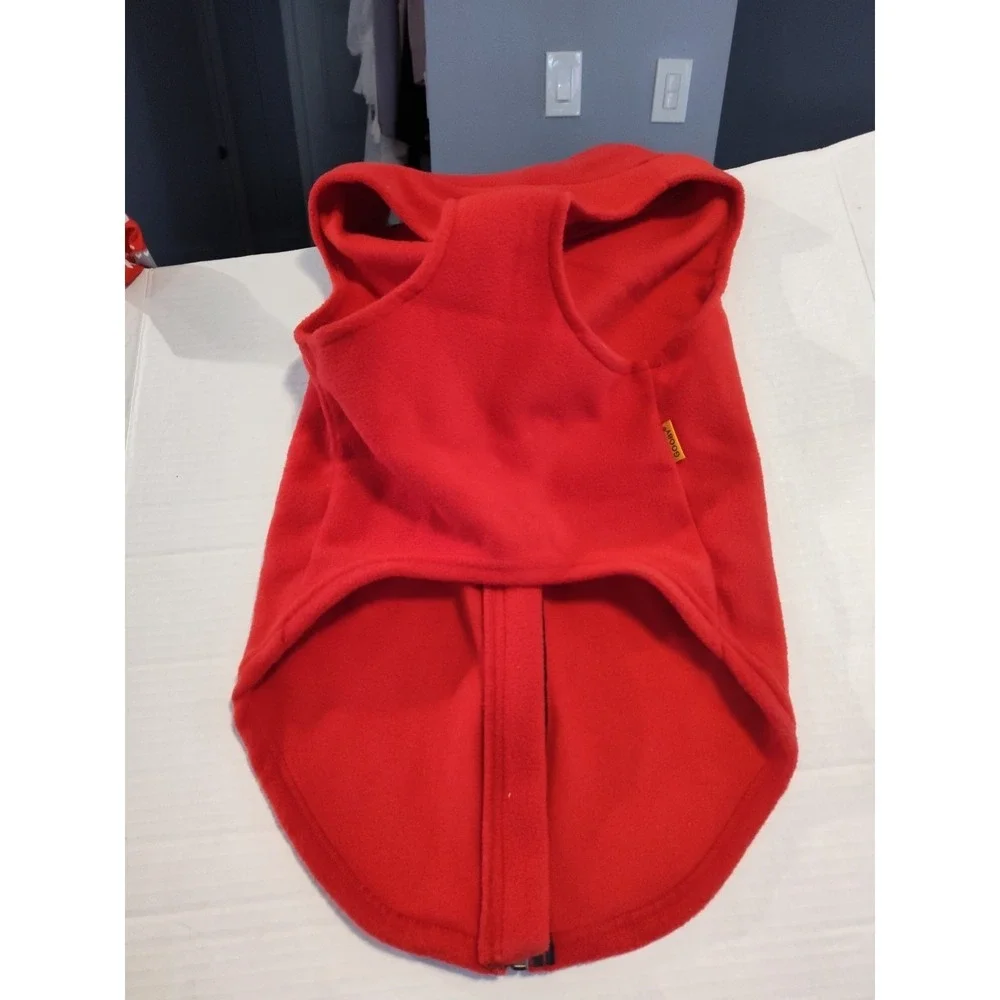 New With Tag‎ Gooby Fleece Dog Vest Size 2XL Red